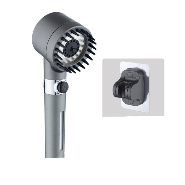 3 Modes Shower Head High Pressure Showerhead Portable Filter Rainfall