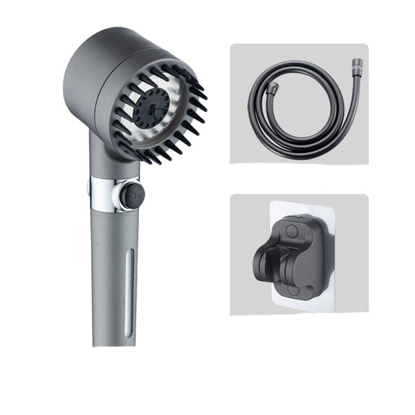3 Modes Shower Head High Pressure Showerhead Portable Filter Rainfall