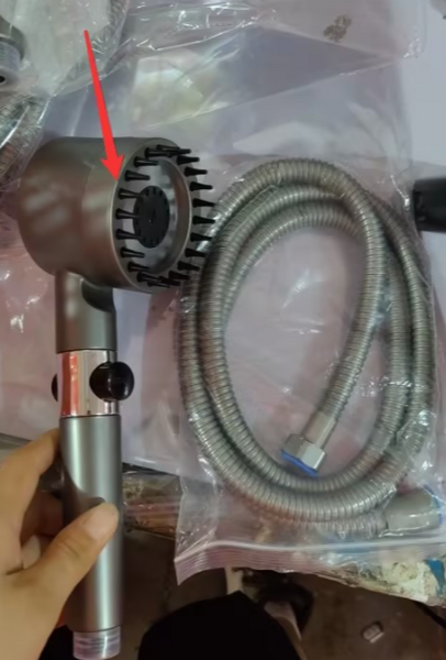 3 Modes Shower Head High Pressure Showerhead Portable Filter Rainfall