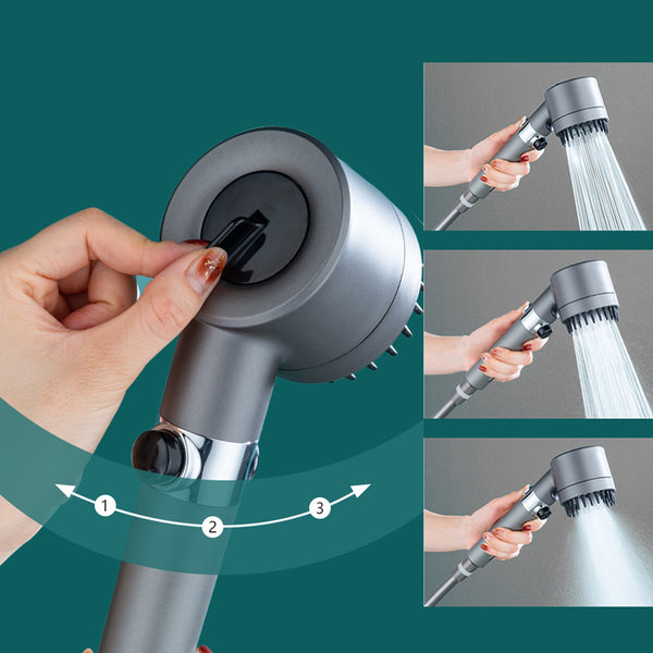 3 Modes Shower Head High Pressure Showerhead Portable Filter Rainfall