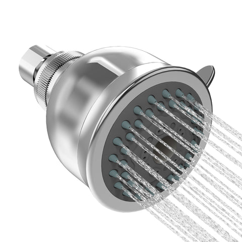 2-Spray Settings 2.92 In. Wall Mount Fixed Adjustable Shower Head In Chrome - FREE SHIPPING